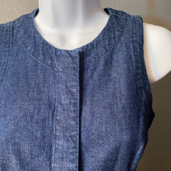 BANANA REPUBLIC DENIM Snap Front Vest/Tank - Picture 13 of 16
